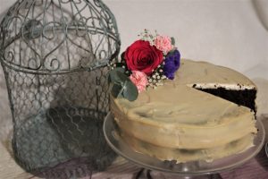 Clarity - Paleo Chocolate Wedding Cake