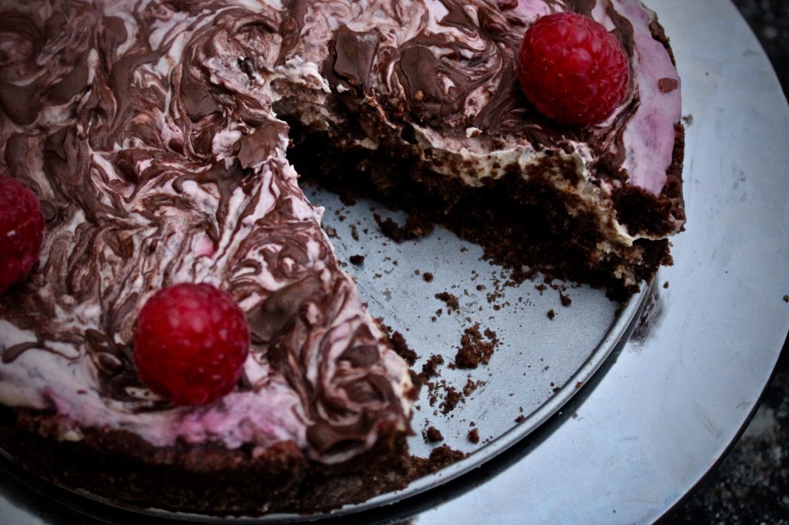 Sister - Paleo Chocolate Raspberry Cheesecake