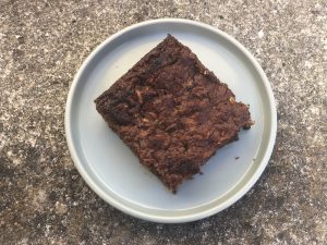 personality project - paleo zucchini brownies